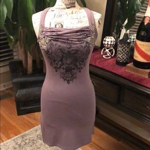 MissMe Unplugged sexy tank dress